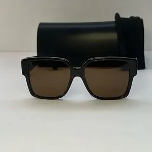 ?- New Authentic Saint Laurent Havana/Brown SL M9 Square Sunglasses Saint Laurent Havana/Brown SL M9 Square Sunglasses Saint  main image 2